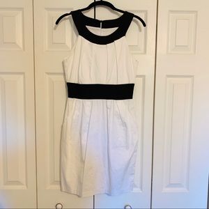 Black & White Shift Dress